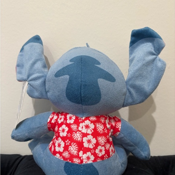 Disney Stitch Plush with Red Hawaiian Shirt - Picture 4 of 7